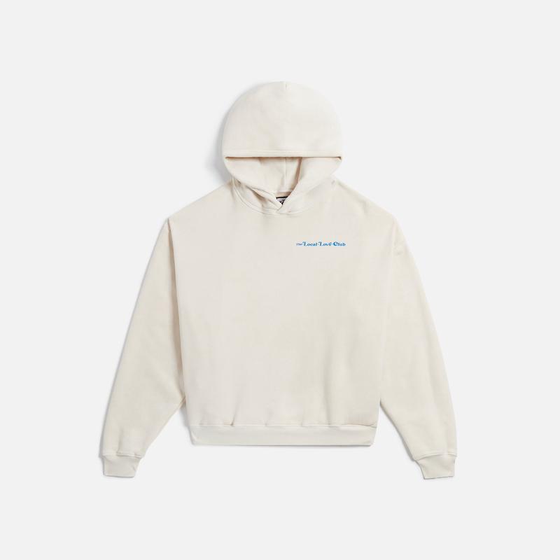 The Local Love Club Glowing Hearts Hoodie - Desert Khaki