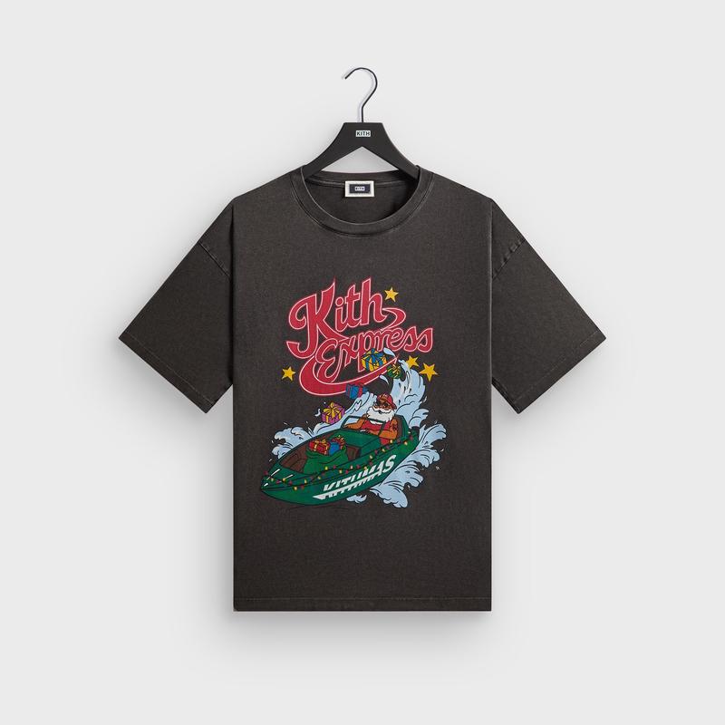 Kithmas Express Jones Vintage Tee - Black