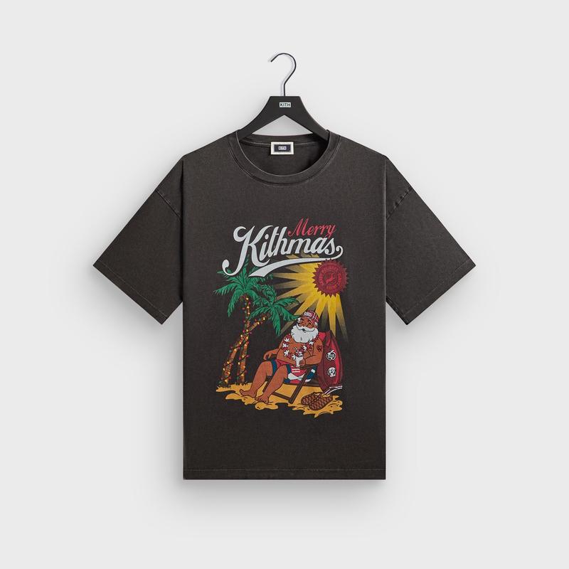 Kithmas Vacation Jones Vintage Tee - Black