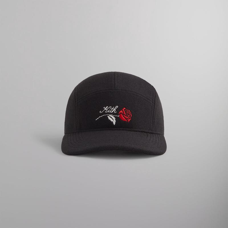 Kith Bonded Knit Griffey Camper Cap - Black