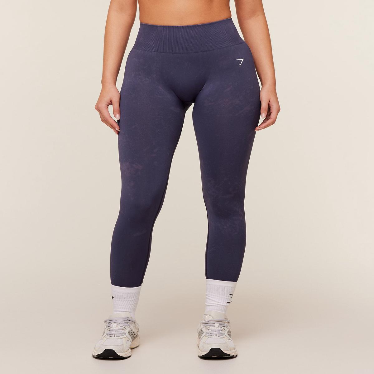 Gymshark Everyday Seamless Washed Legging 2.0 - GS Midnight Purple/WASH